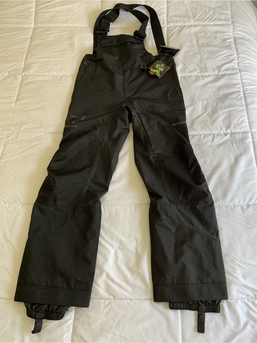 New with tags 509 ether bib overalls size M